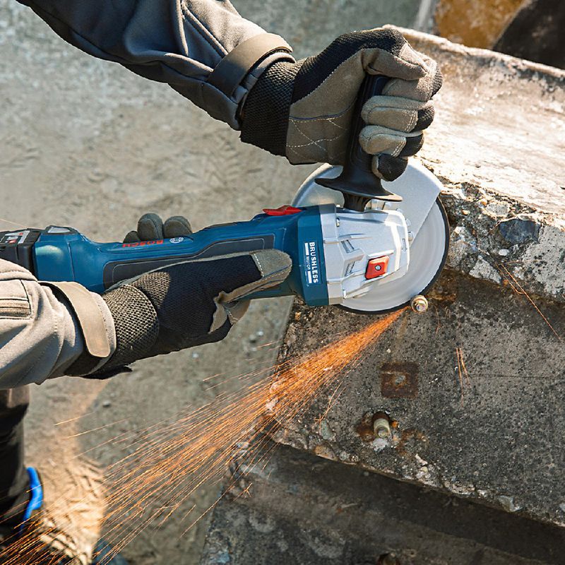 Esmerilhadeira a bateria Bosch GWS 180-LI Brushless 18V SB