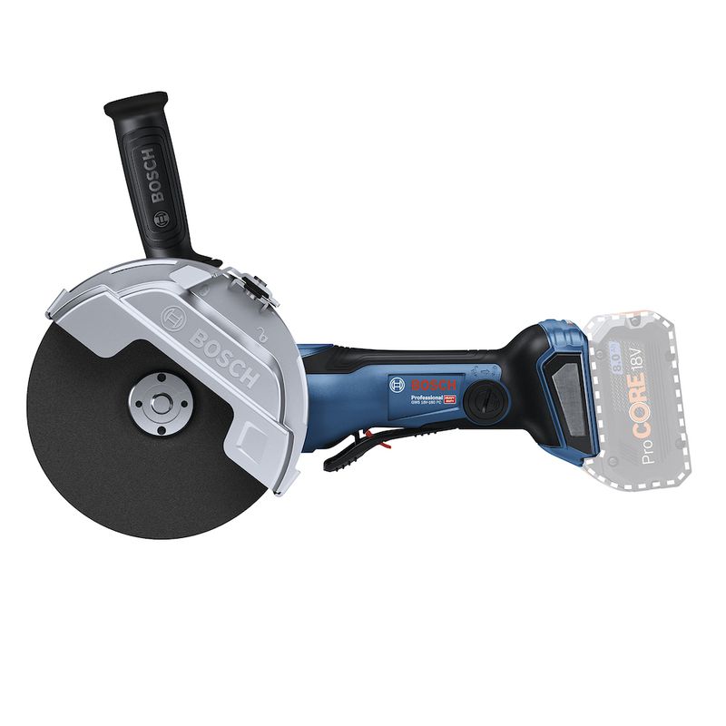 Esmerilhadeira a Bateria Brushless GWS 18V-180 PC 1500W - Bosch