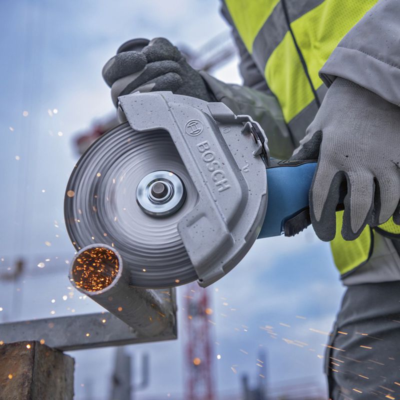 Esmerilhadeira a Bateria Brushless GWS 18V-180 PC 1500W - Bosch