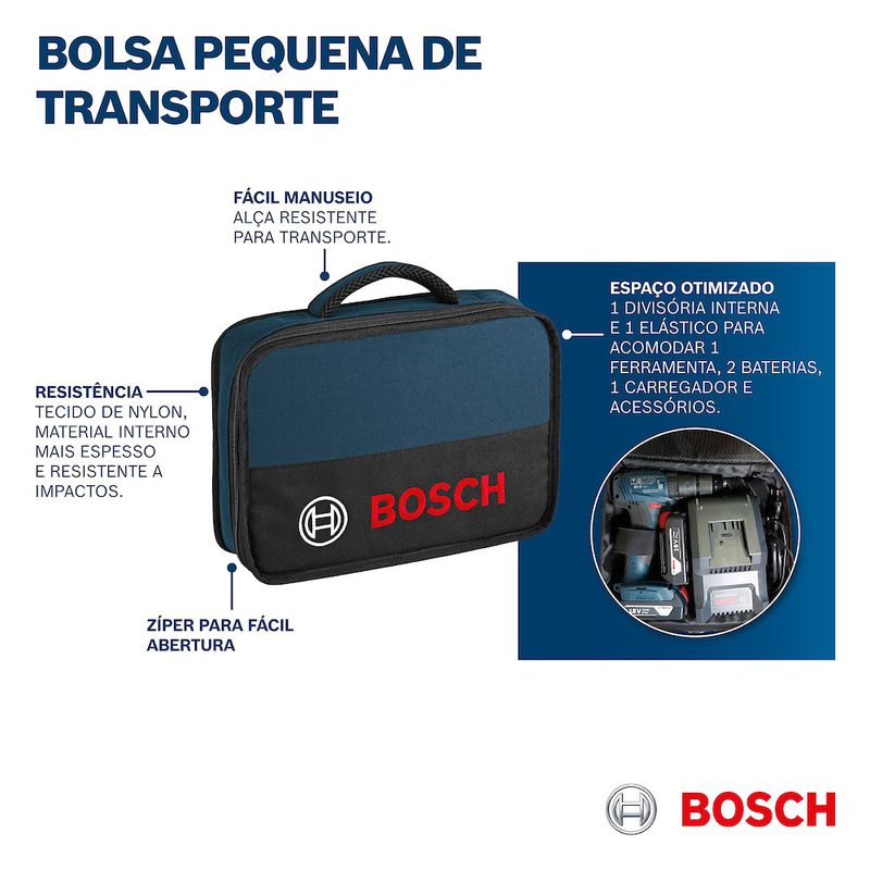 Bolsa Pequena Para Transporte de Ferramentas - Bosch