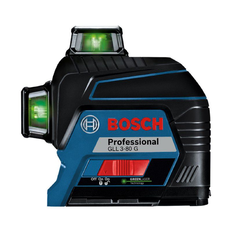 Nível a laser GLL 3-80 G, 120 m, 360º, em maleta - Bosch 