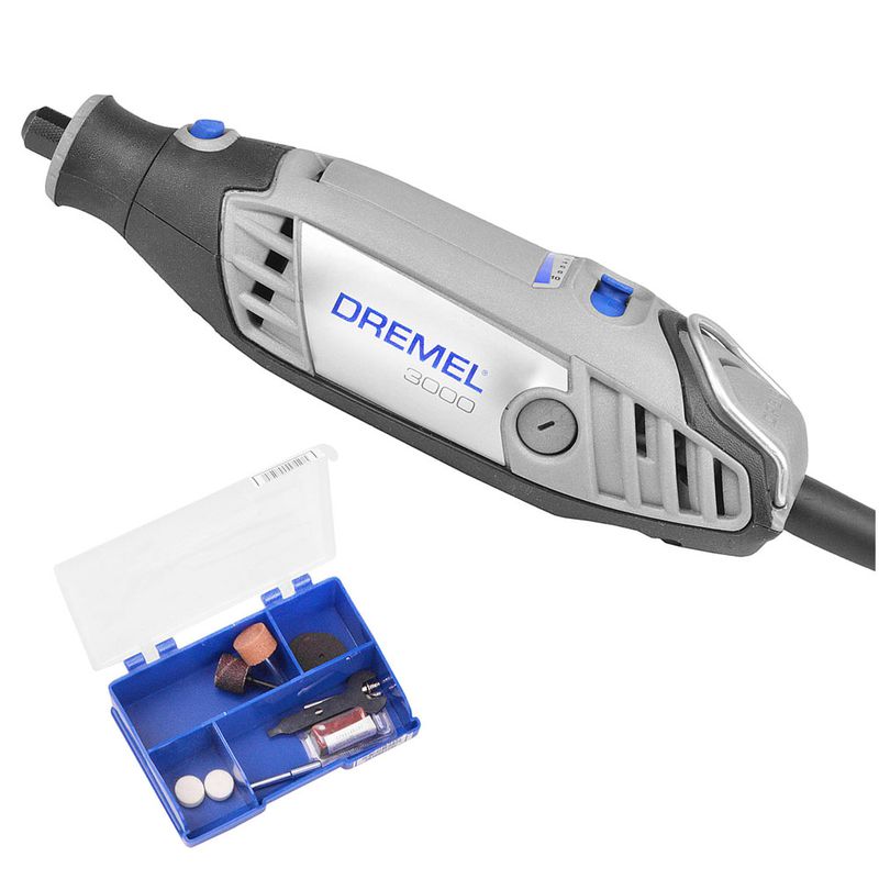 Micro Retífica Profissional Dremel 3000 Com 10 Acessórios - DREMEL 