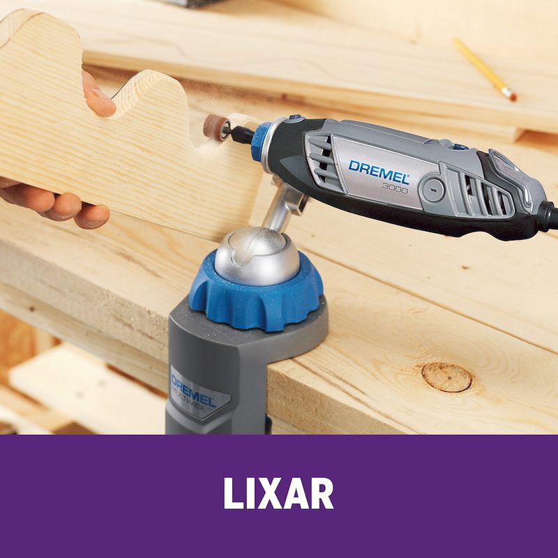 Micro Retífica Profissional Dremel 3000 Com 10 Acessórios - DREMEL 