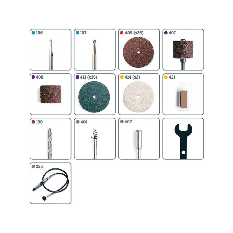 Dremel 3000 Microrretífica com Eixo Flexível e 82 Acessórios