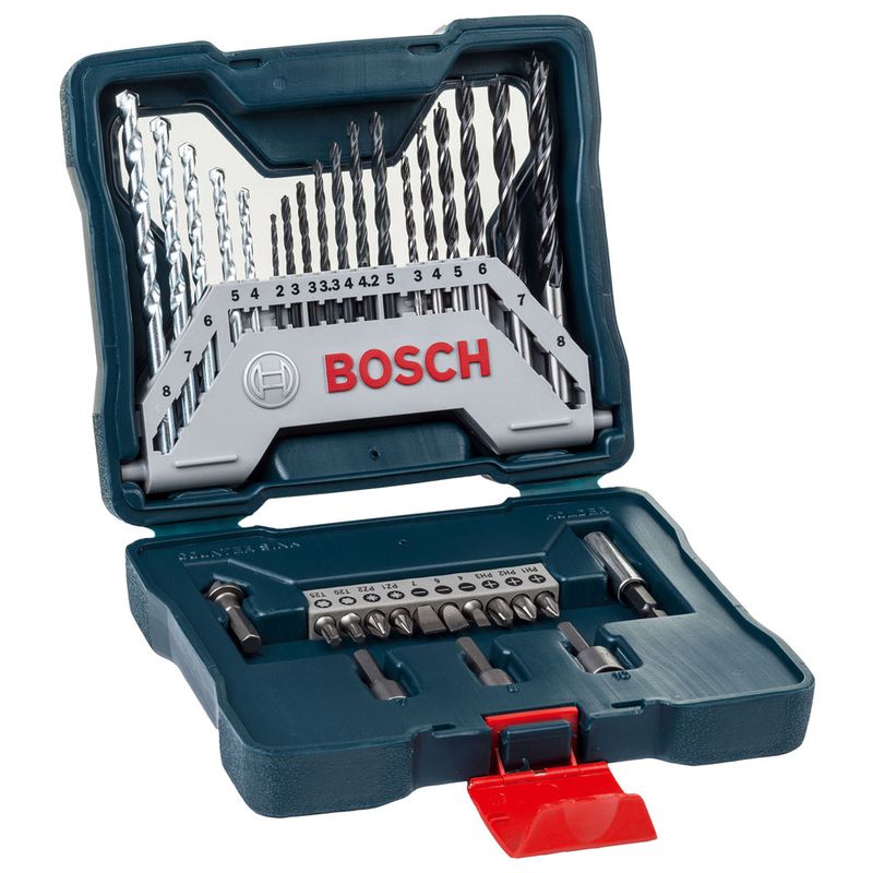 Kit de Pontas e Brocas Bosch X-Line 33 Peças