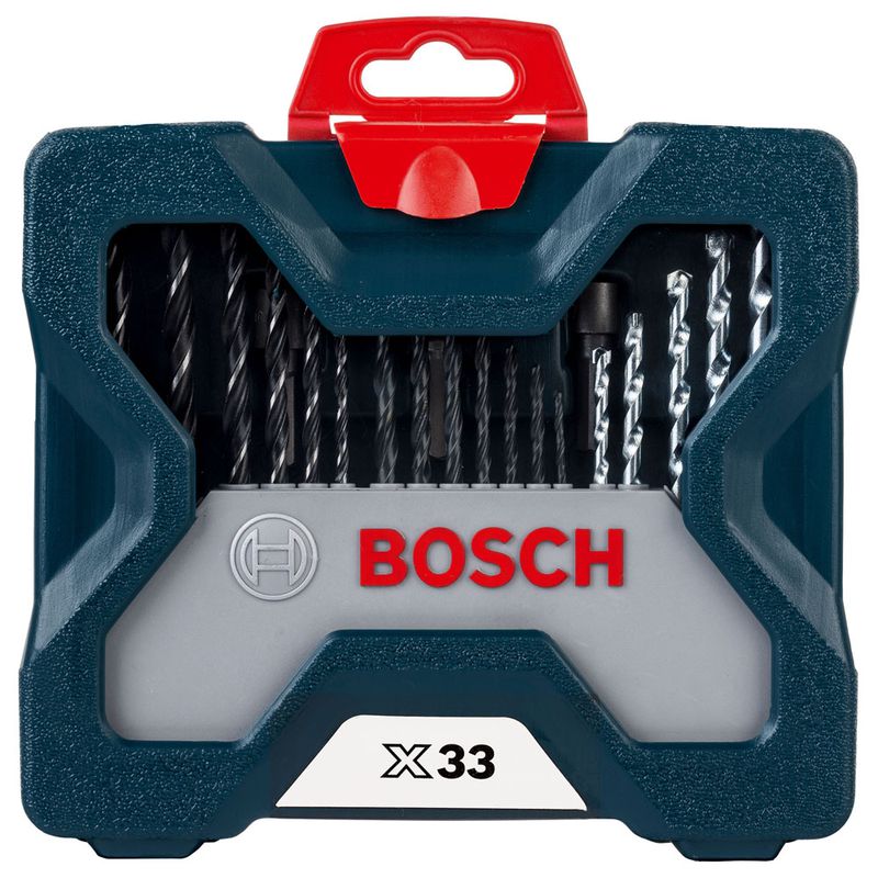 Kit de Pontas e Brocas Bosch X-Line 33 Peças