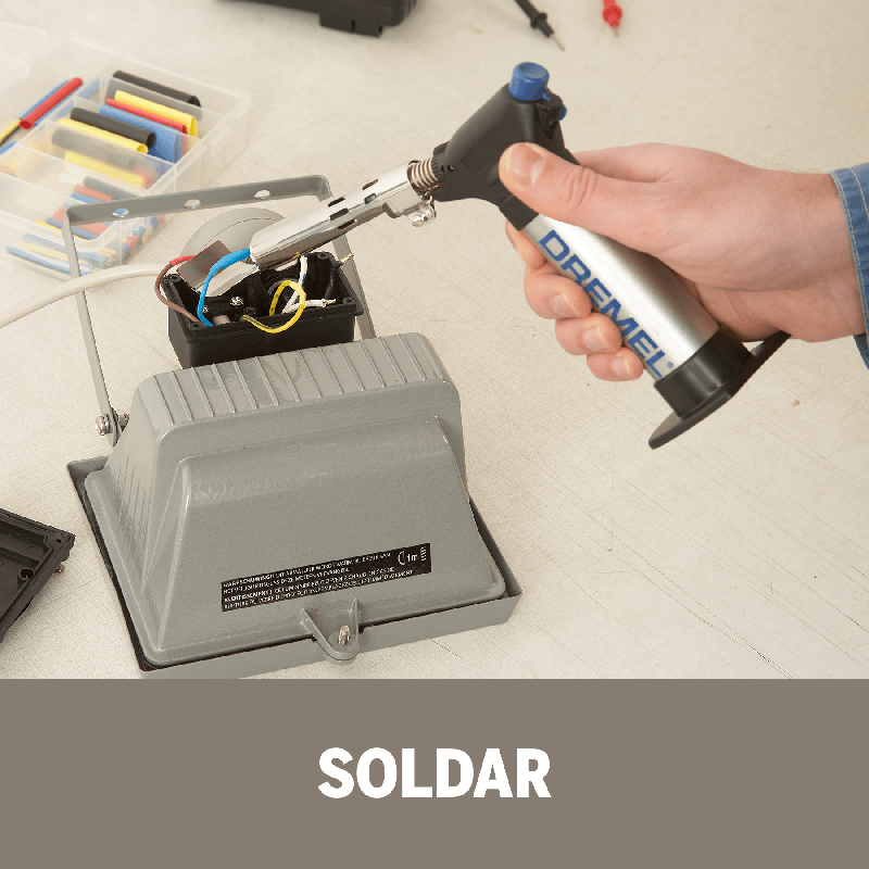 Versaflame Mini-Maçarico a Gás Com 7 Acessórios 2200 - Dremel