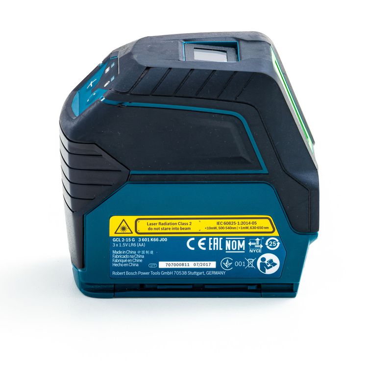 Nível Laser Combinado de 15 Metros GCL 2-15 G com maleta - BOSCH
