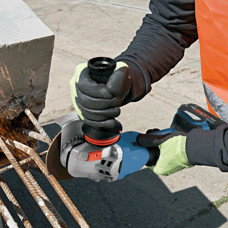 Esmerilhadeira à bateria Bosch GWS 18V-15 C, Brushless, 18V SB