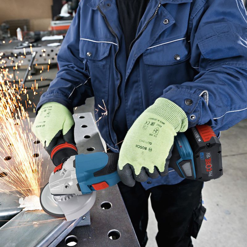 Esmerilhadeira à bateria Bosch GWS 18V-15 C, Brushless, 18V SB