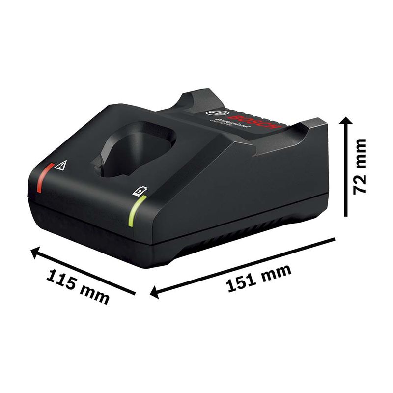 Carregador de baterias 12V Bosch GAL 12V-40 BIVOLT