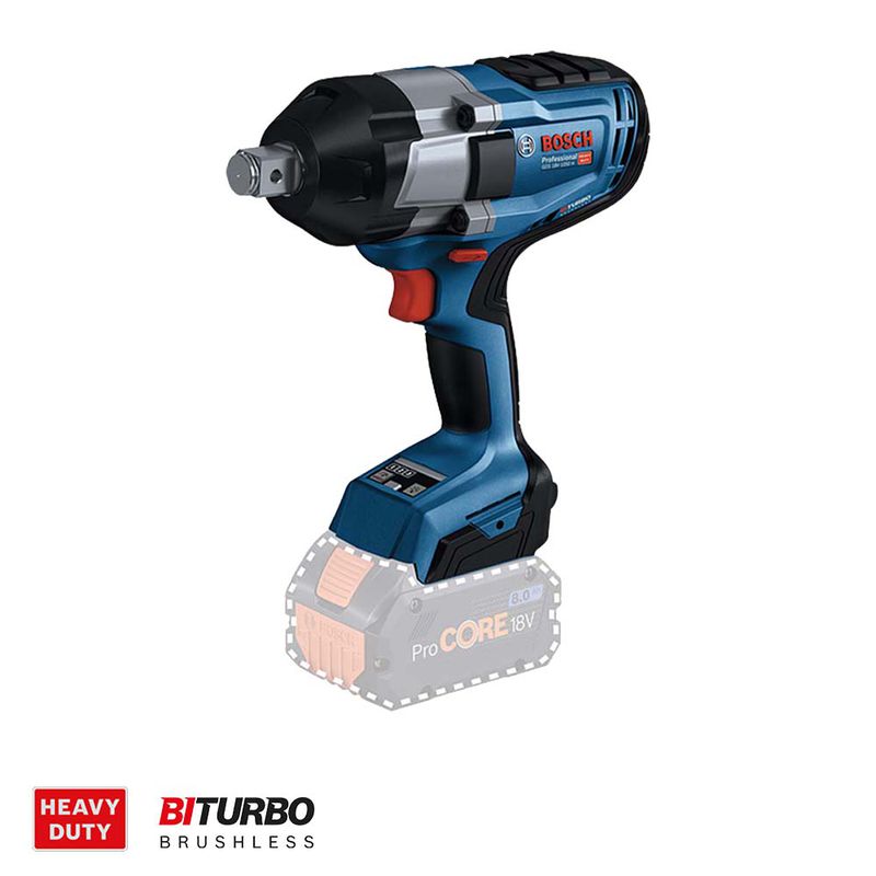 Chave de Impacto a Bateria GDS 18V-1050 H - SB (06019J85E1) - Bosch,