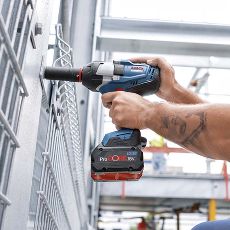 Chave de Impacto a Bateria GDS 18V-1050 H - SB (06019J85E1) - Bosch,