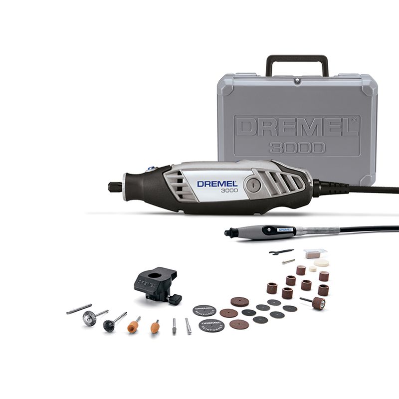 Micro Retífica Profissional Dremel 3000 Com 30 Acessórios - DREMEL