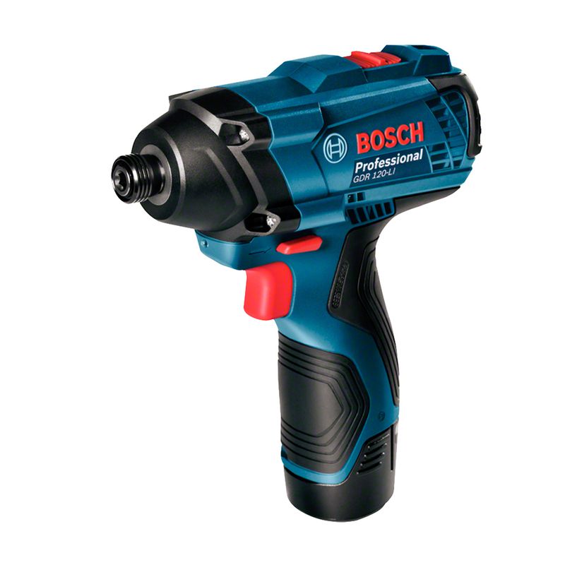 Kit Bosch Furadeira e Parafusadeira GSB 120-LI e Chave de Impacto GDR 120-LI 12V