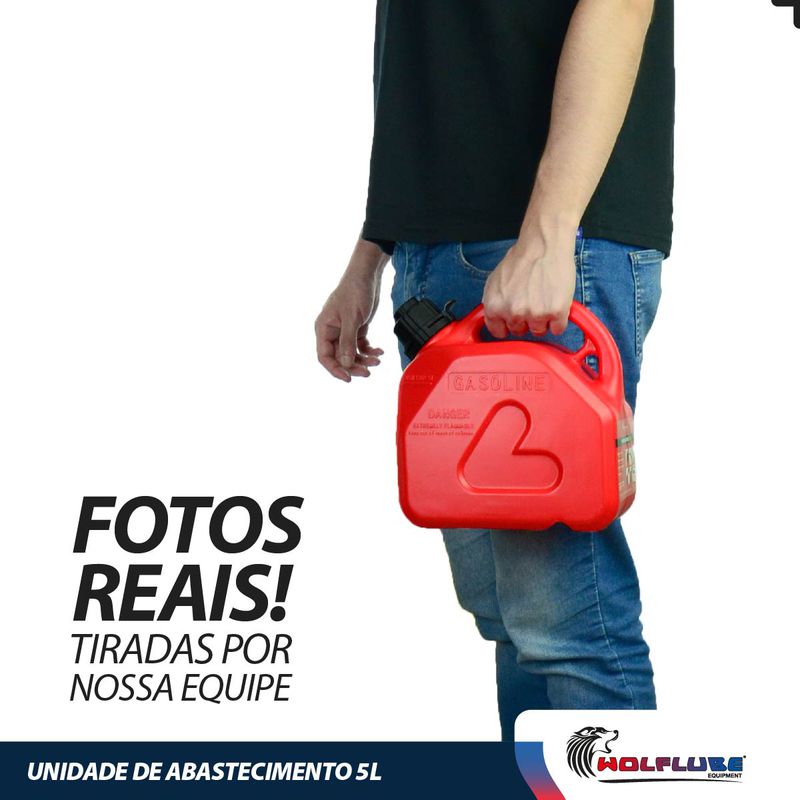 Unidade de Abastecimento Manual Para Transferência de Combustível 5L (2078W) - Lupus