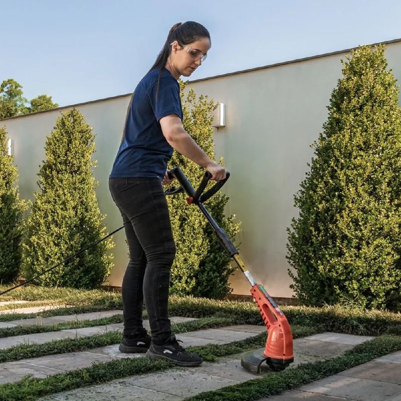 Aparador de Grama Bipartido Com Fio de Nylon APB1500T - 127V (79634/652) - Tramontina