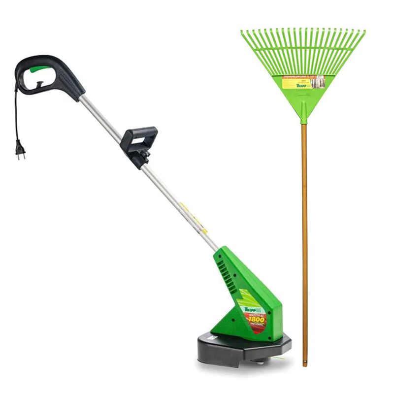 Aparador de Grama Elétrico Master AT-1800 1800W 220V + Vassoura - Trapp