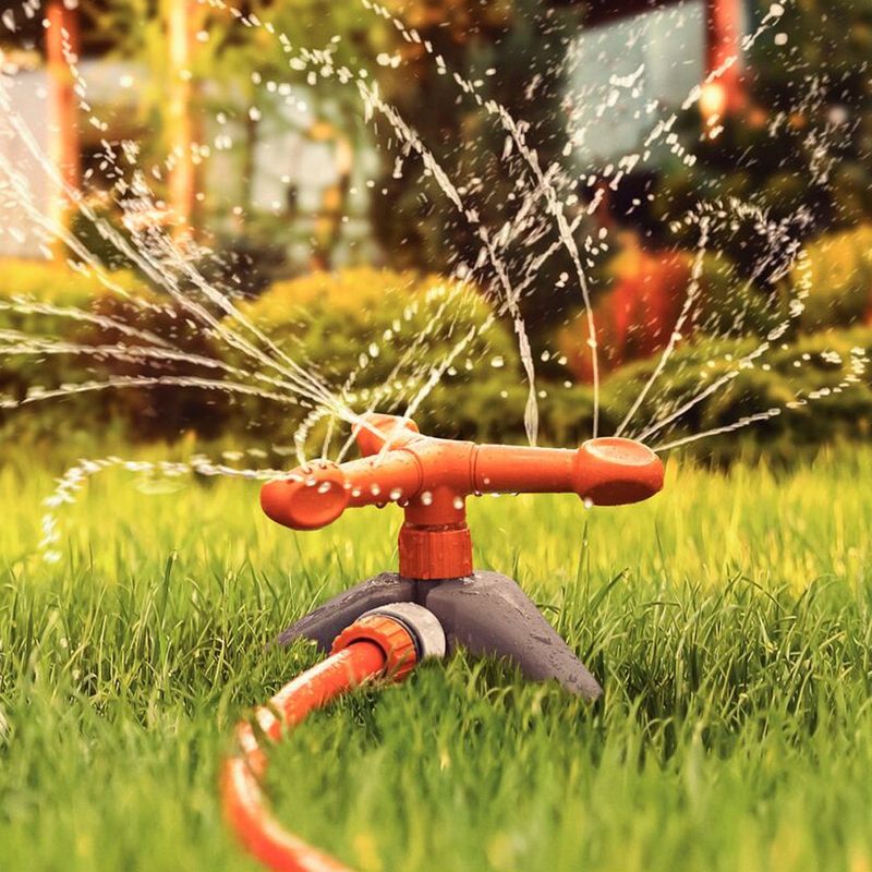 Aspersor Circular Para Engate Rápido Com Base de Apoio (78529/400) - Tramontina