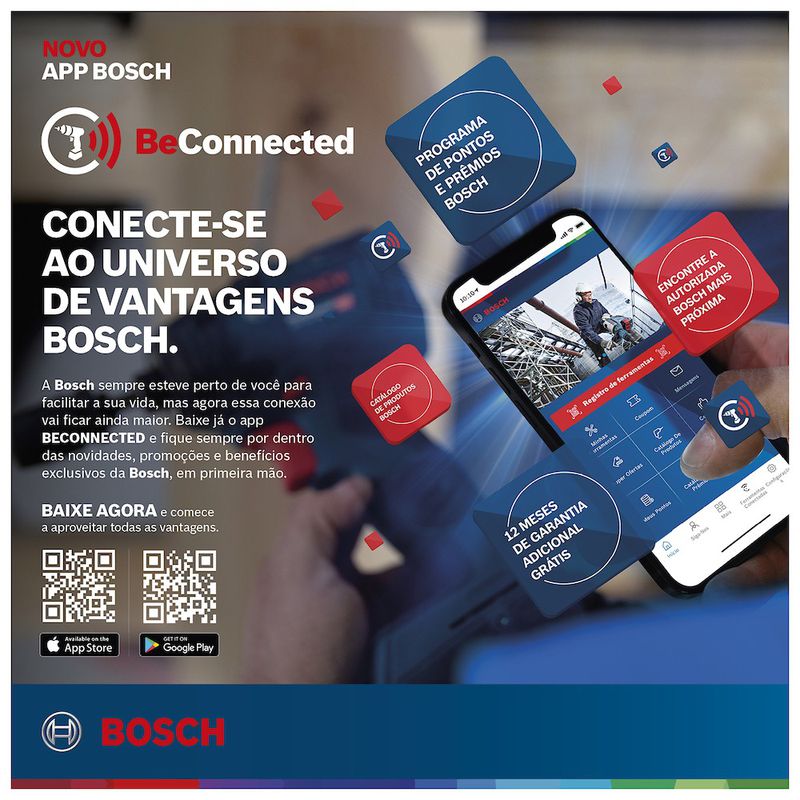 Esmerilhadeira Angular 7'' GWS 28-180 VULCANO 2800W 220V - BOSCH