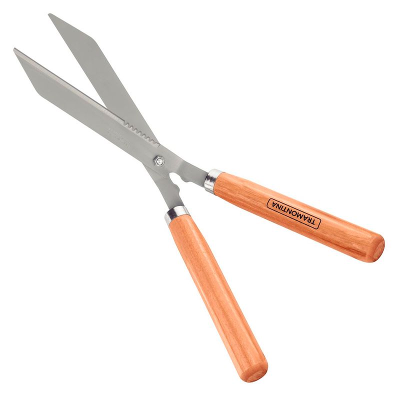 Tesoura Para Cerca Viva / Grama Com Cabo de Madeira (78331/125) - Tramontina