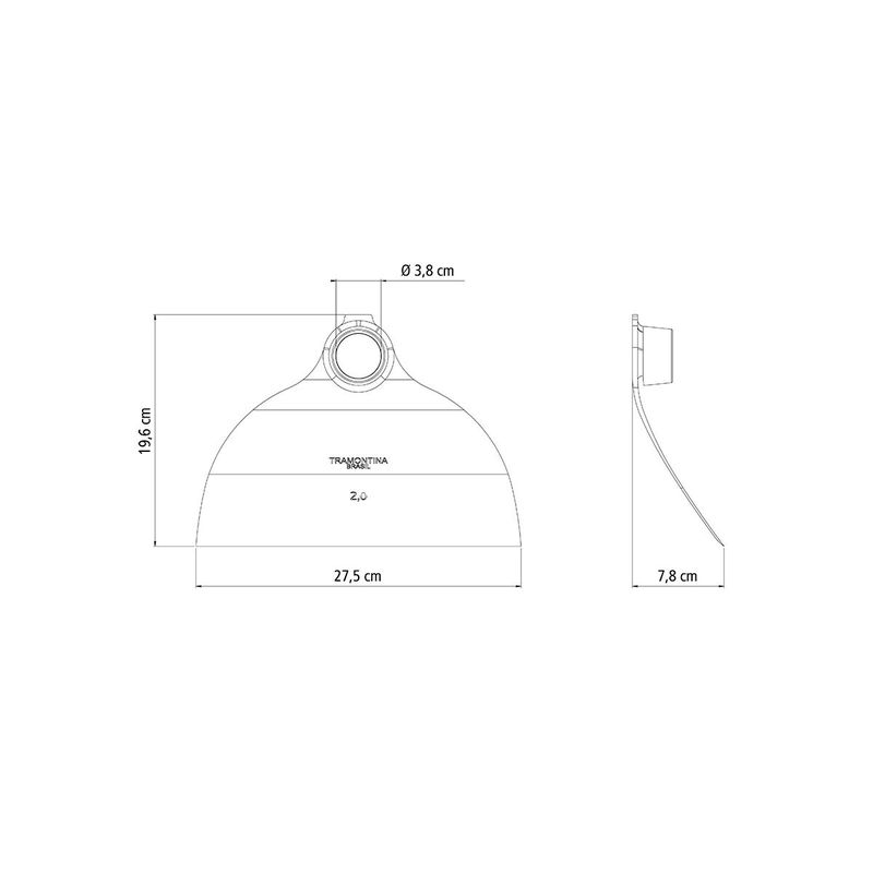 Enxada Canavieira Goivada Sem Cabo 2.0 (77215/204) - Tramontin