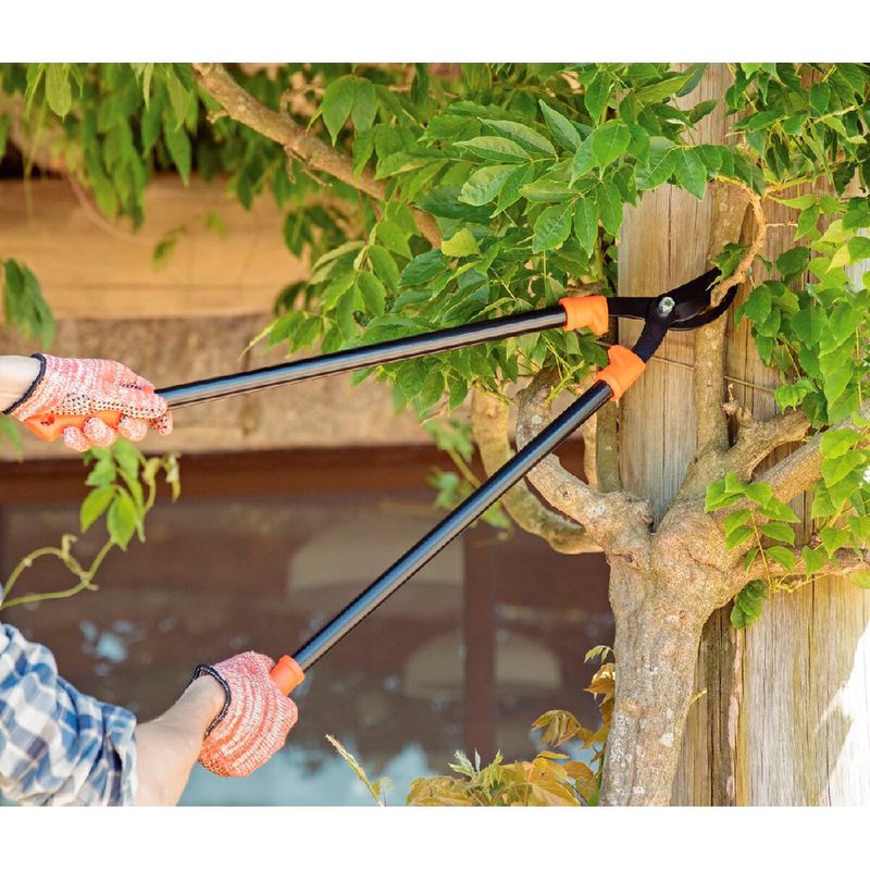 Conjunto de Tesoura e Tesourão de Poda Com Cabo Metálico (78362/805) - Tramontina