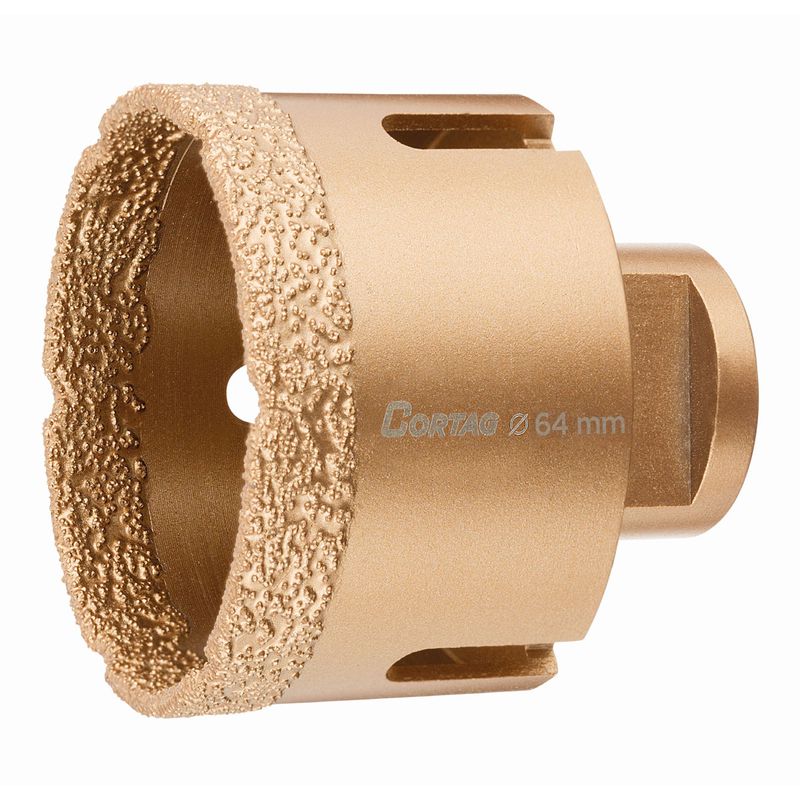 Serra Copo Diamantada Para Esmerilhadeira 64mm (61876) - Cortag