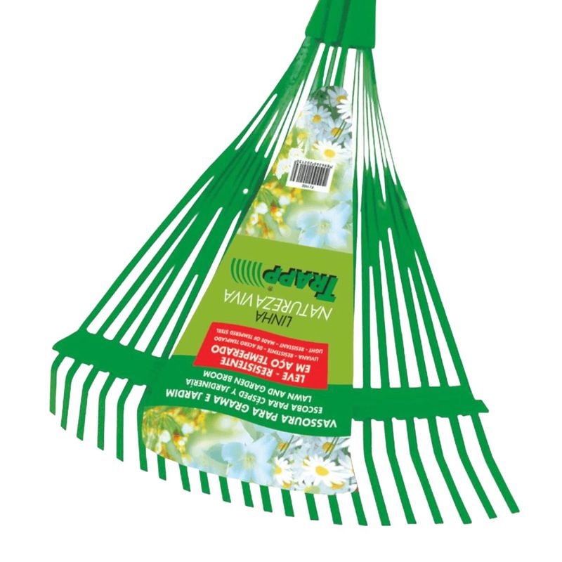 Vassoura Metálica Com Palheta Regulável e Cabo (FJ-1102) - Trapp