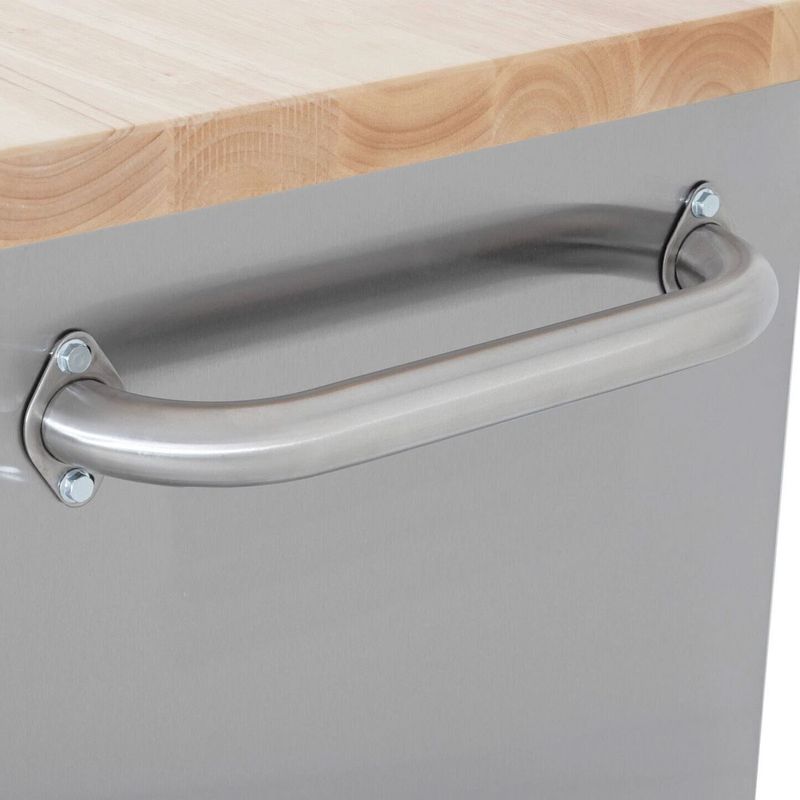 Carrinho Bancada Móvel Para Ferramentas 56'' Com 10 Gavetas Inox (UWT056S) - Ultimate Onsite