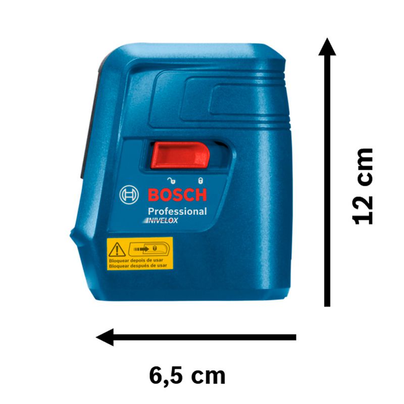 Combo Nível de Linha Com Tripé e Trena Digital a Laser 25m (0615A002B2) - Bosch