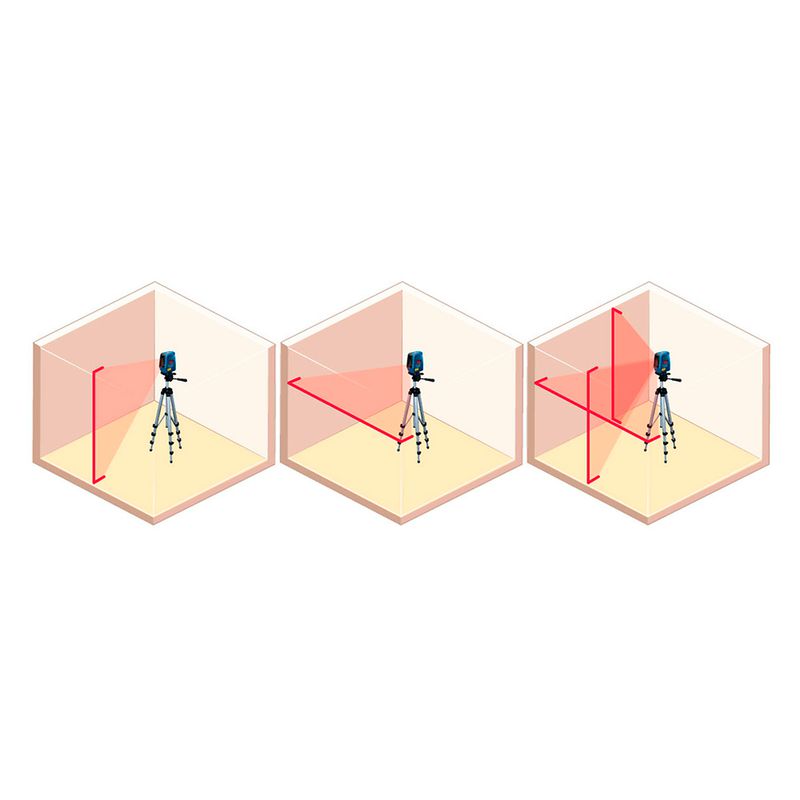 Combo Nível de Linha Com Tripé e Trena Digital a Laser 25m (0615A002B2) - Bosch