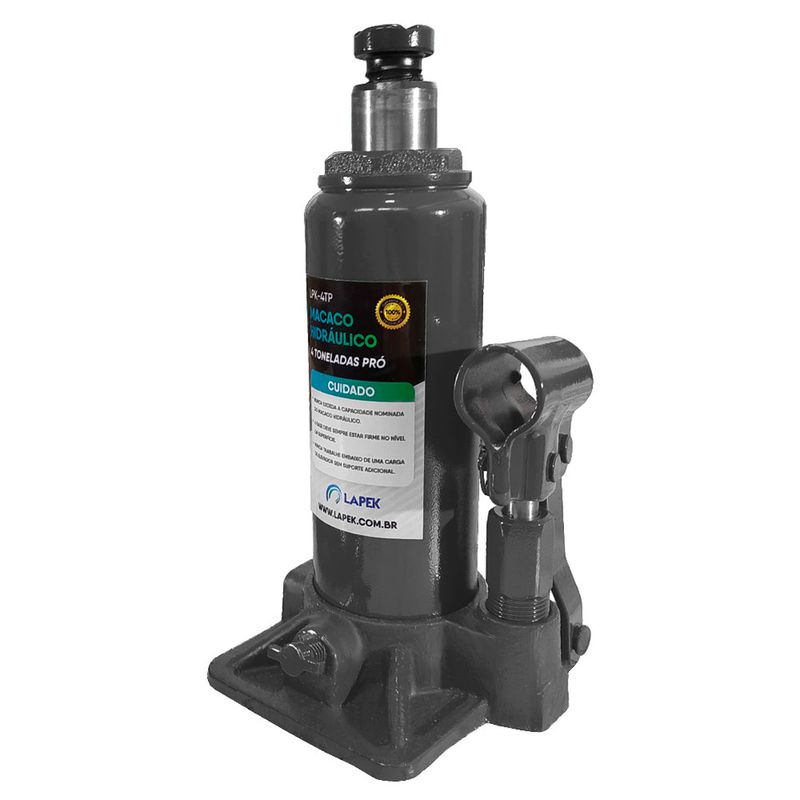 Macaco Hidráulico Pró Tipo Garrafa 32T (LPK-4TP) - Lapek