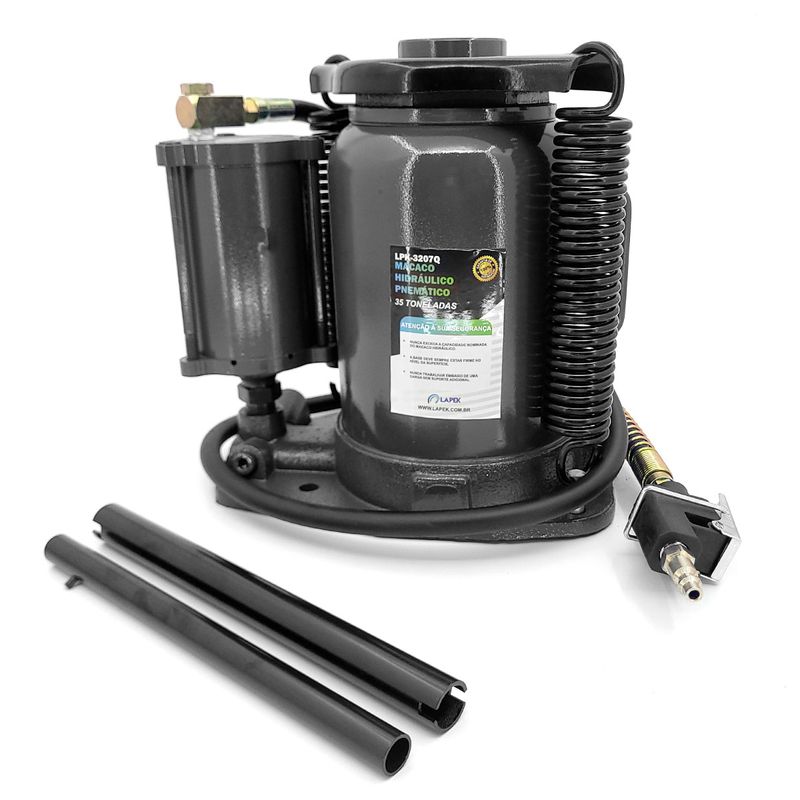 Macaco Hidropneumático Tipo Garrafa 35T (LPK-3207Q) - Lapek