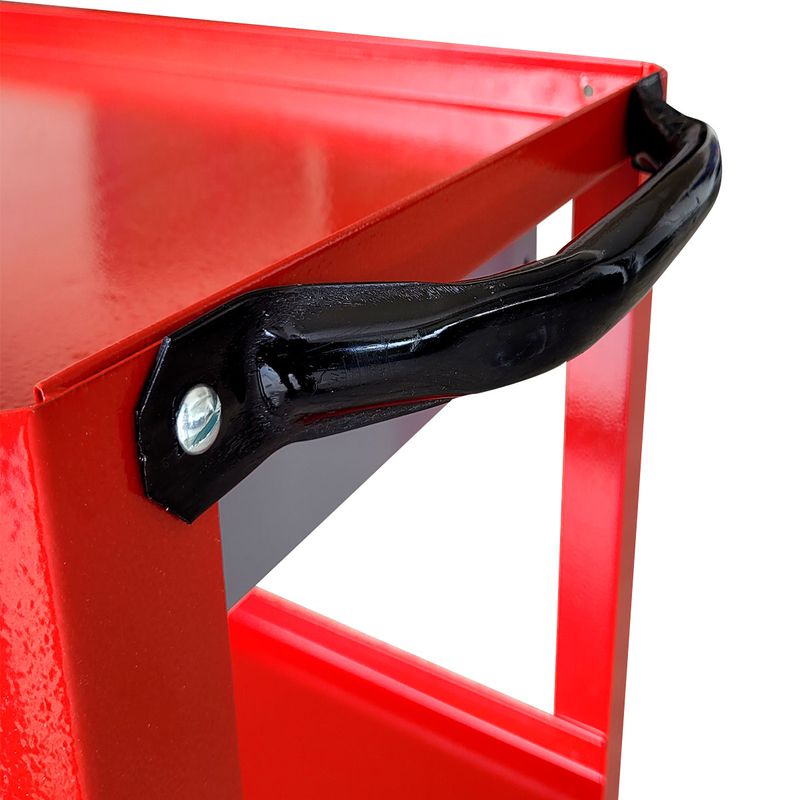 Carrinho Para Ferramentas Aberto Com 1 Gaveta Vermelho (CS02) - Fercar