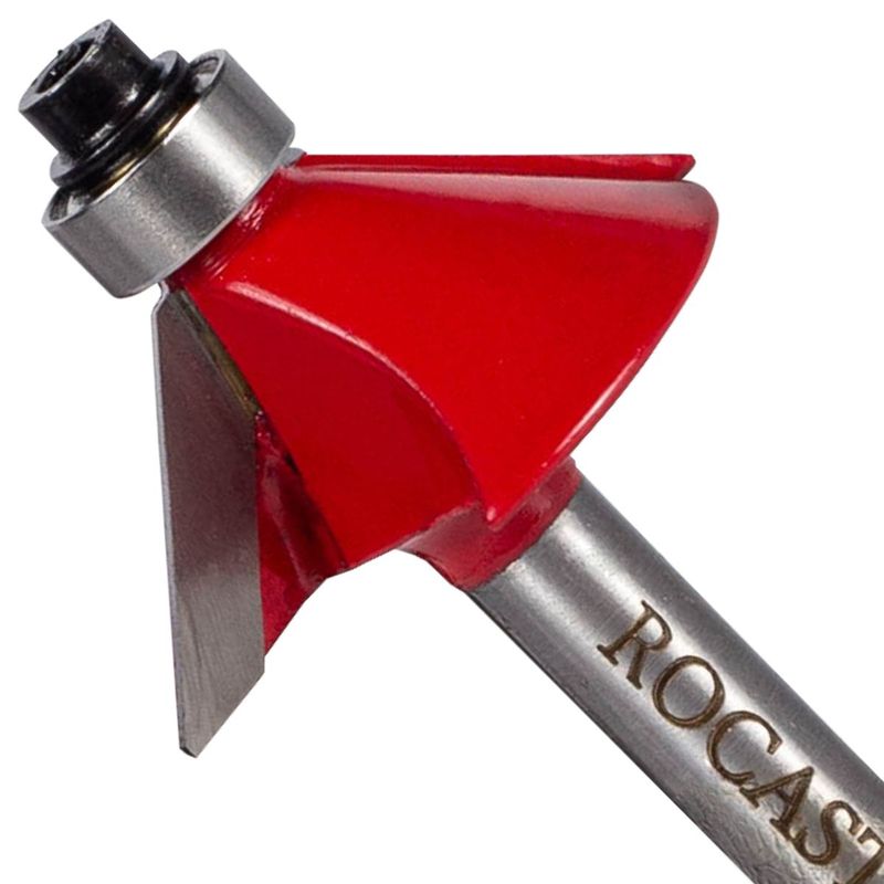 Fresa Para Tupia Moldura Reta / Chanfro 1.1/4'' x 1/4'' (91,0013) - Rocast