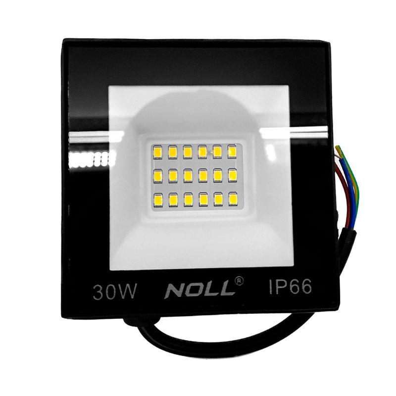 Refletor LED Para Área Externa 30W - 6500K (520,0001) - Noll LED