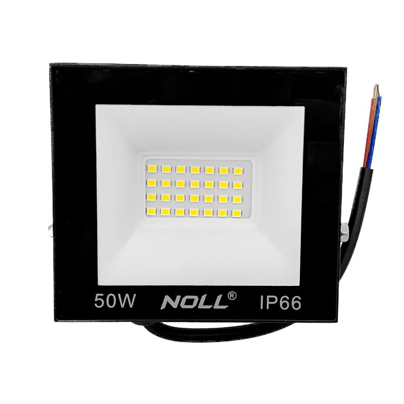 Refletor LED Para Área Externa 50W - 6500K (520,0002) - Noll LED