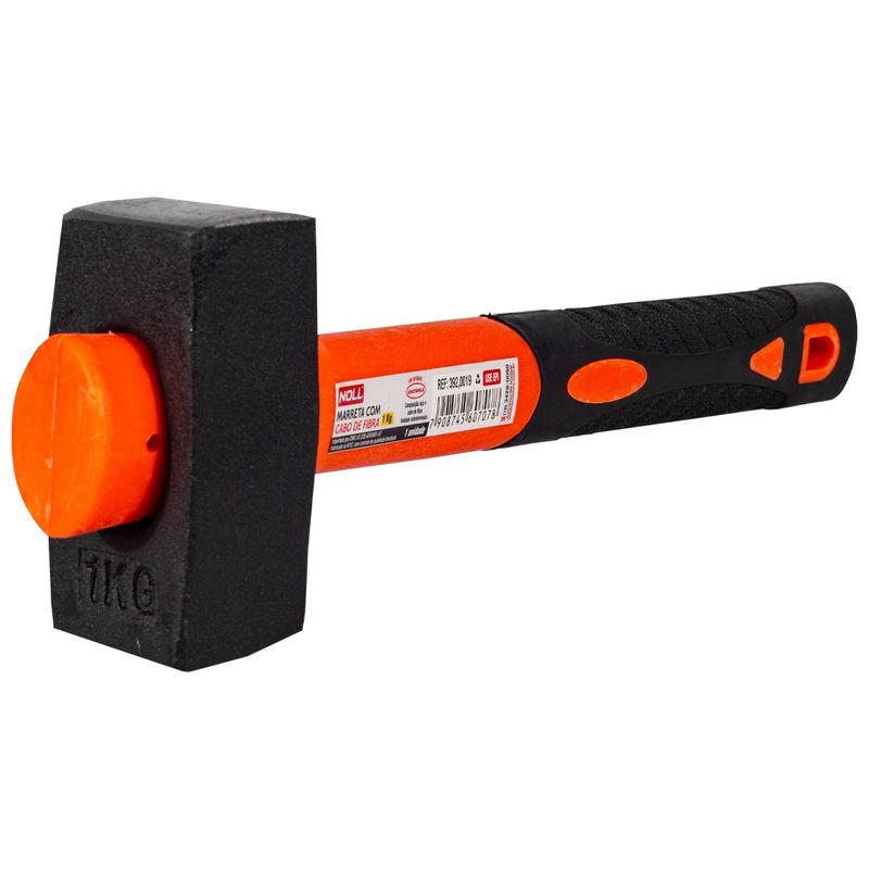 Marreta Com Cabo de Fibra 1Kg (392,0019) - Noll
