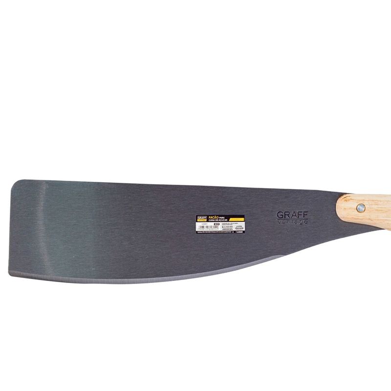 Facão Para Cana de Açúcar Com Cabo de Madeira 15'' (672,0002) - Graff Vantage