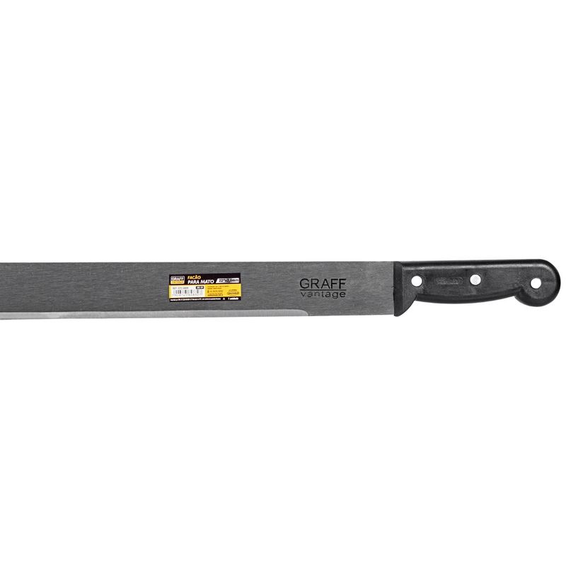 Facão Para Mato Com Cabo Plástico 22'' (672,0009) - Graff Vantage