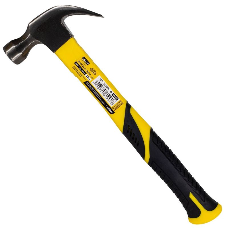 Martelo Unha Com Cabo de Fibra 23mm (703,0001) - Graff Vantage