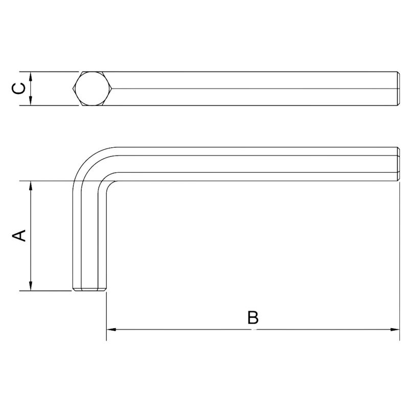 Chave Allen 11mm (44400/011) - Tramontina Pro