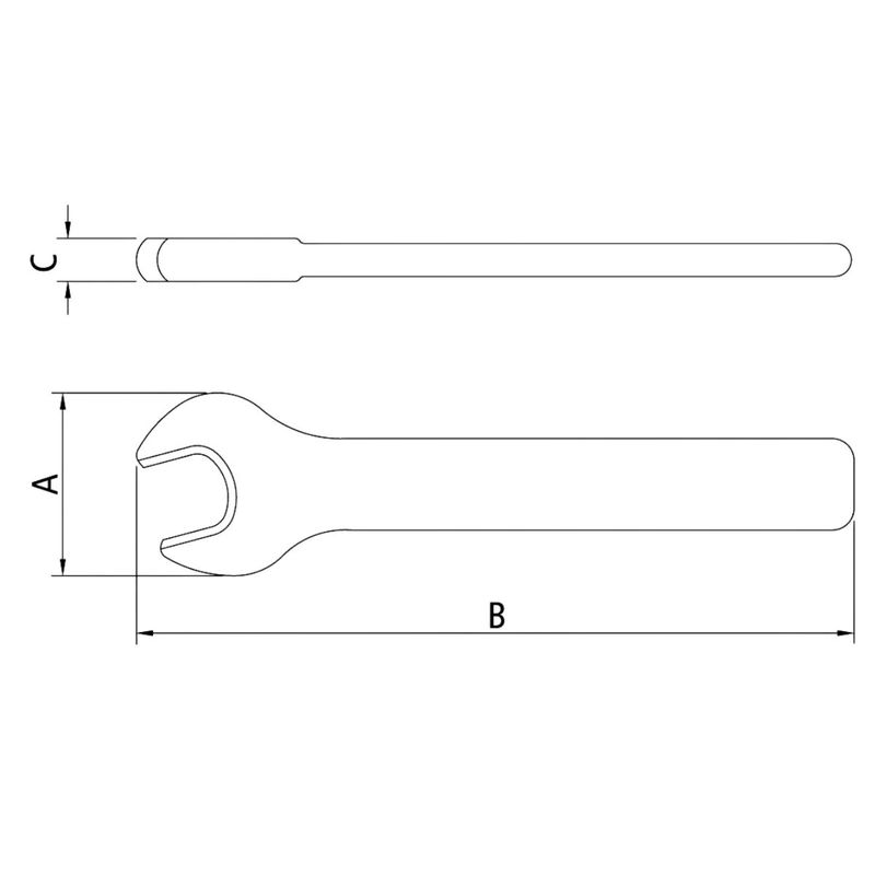 Chave Fixa Isolada 1 Boca IEC 60900 - 6mm (44320/006) - Tramontina Pro