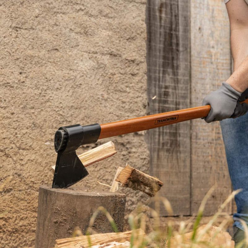 Machado Soldado 3.5 Com Cabeça Redonda e Cabo 90cm (77322/534) - Tramontina