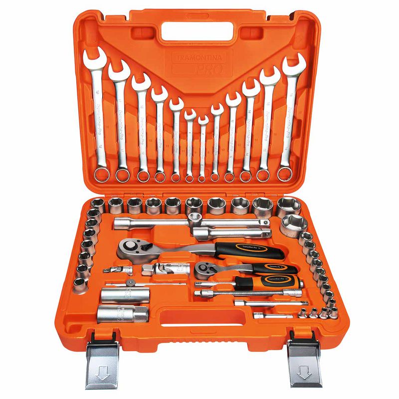 Jogo de Ferramentas Com 58 Peças (46000/406) - Tramontina Pro