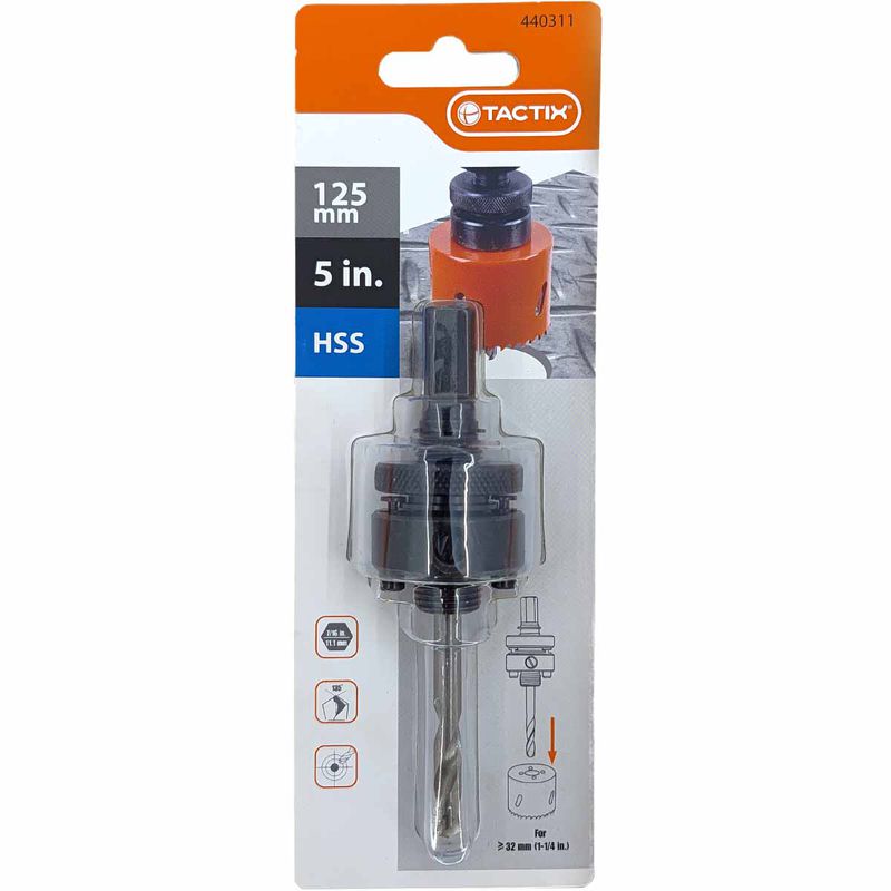 Suporte Para Serra Copo 32 a 203mm (440311) - Tactix