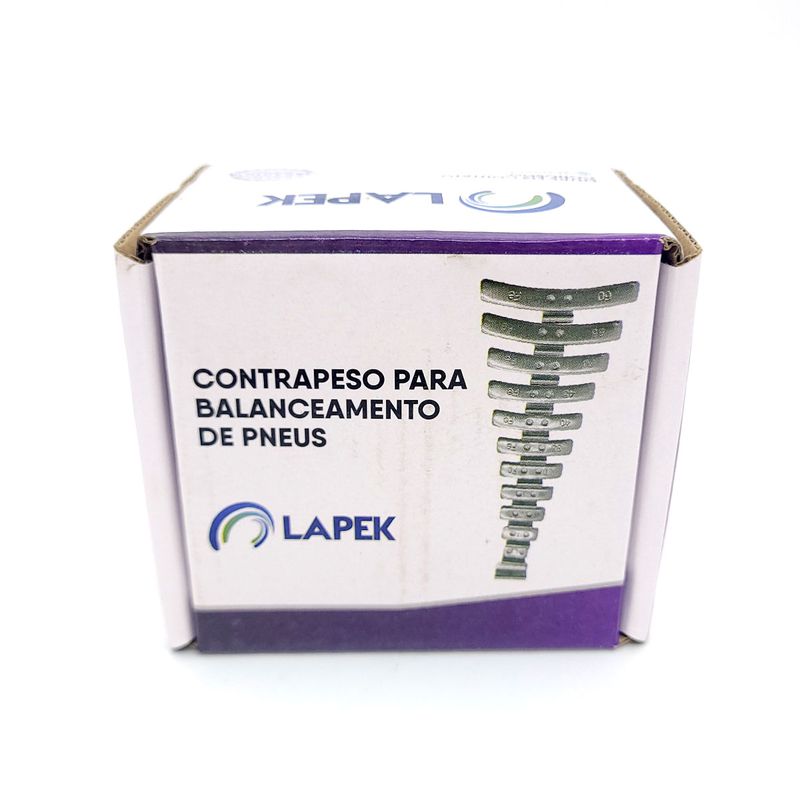 Contrapeso de Roda Garra Alta 5g Com 100 Unidades (LPK-50144A) - Lapek