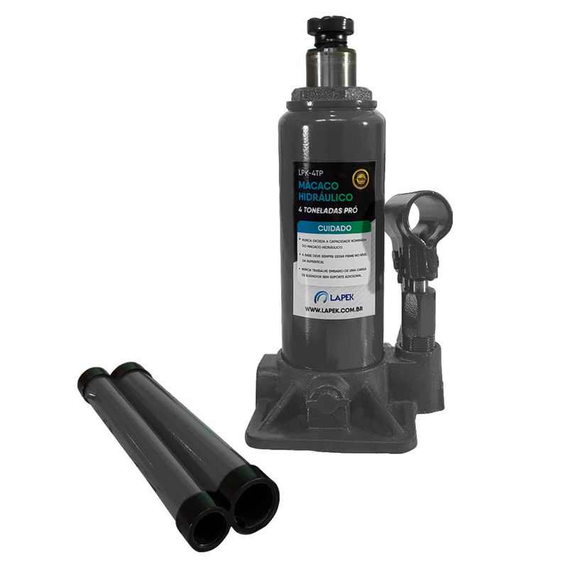 Macaco Hidráulico Pró Tipo Garrafa 4T (LPK-4TP) - Lapek