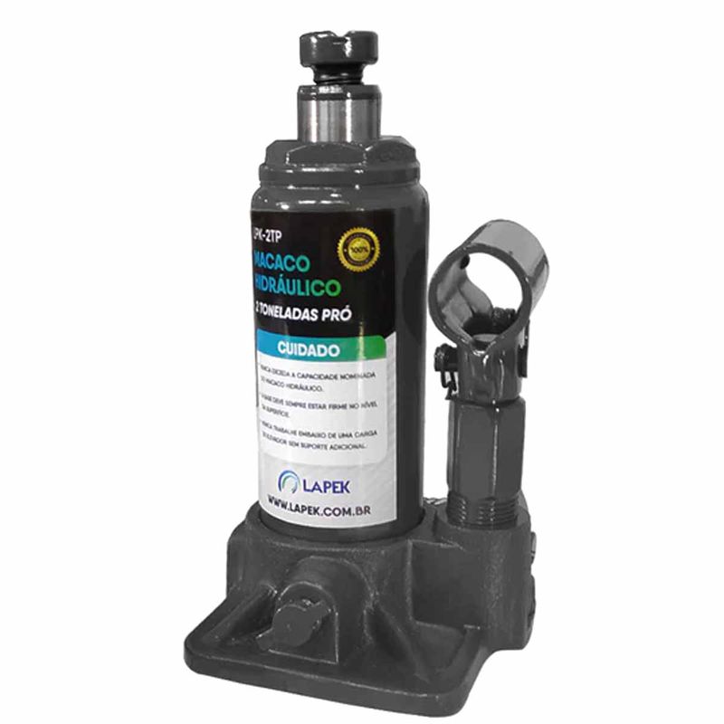 Macaco Hidráulico Pró Tipo Garrafa 2T (LPK-2TP) - Lapek